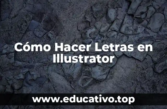 Cómo Hacer Letras en Illustrator