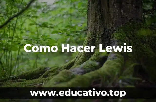 Como Hacer Lewis