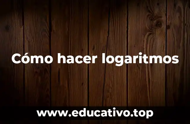 ¿Qué son los logaritmos?
