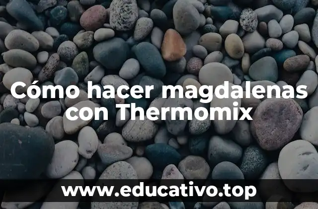 Cómo hacer magdalenas con Thermomix