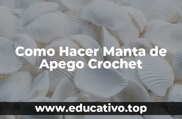 Como Hacer Manta de Apego Crochet
