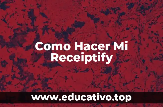 Como Hacer Mi Receiptify