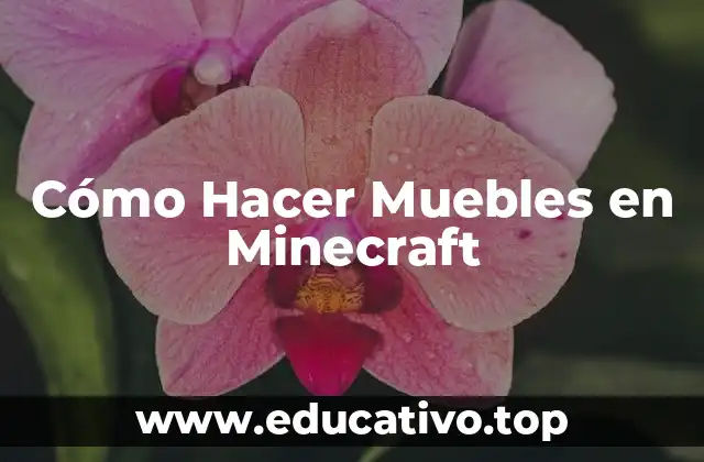 Cómo Hacer Muebles en Minecraft