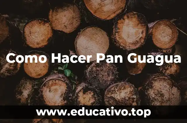 Como Hacer Pan Guagua