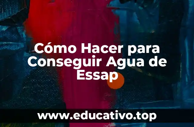 Cómo Hacer para Conseguir Agua de Essap