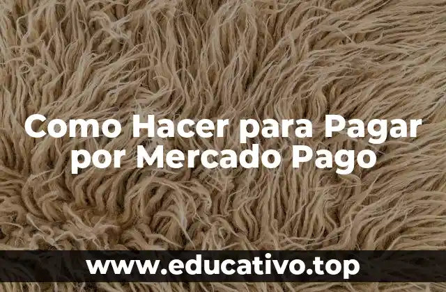 Como Hacer para Pagar por Mercado Pago