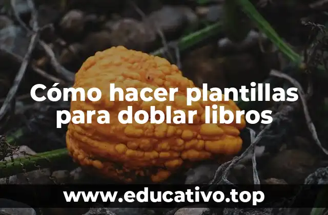 Cómo hacer plantillas para doblar libros