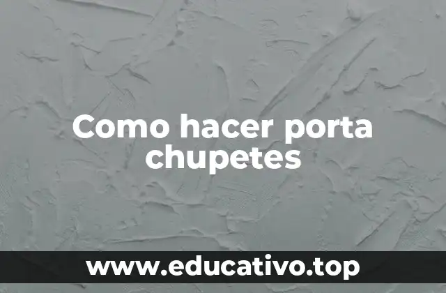 Como hacer porta chupetes