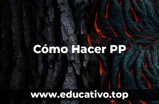 Cómo Hacer PP