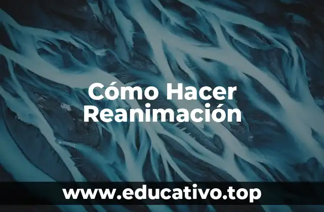 Cómo Hacer Reanimación