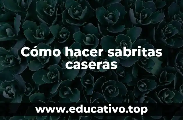 Cómo hacer sabritas caseras