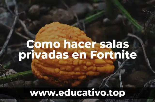 Como hacer salas privadas en Fortnite