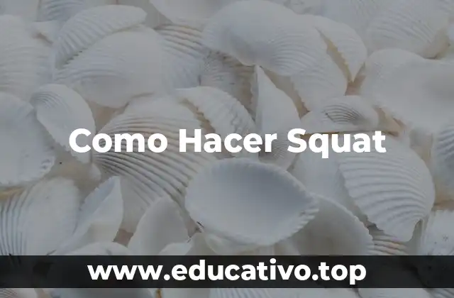Como Hacer Squat