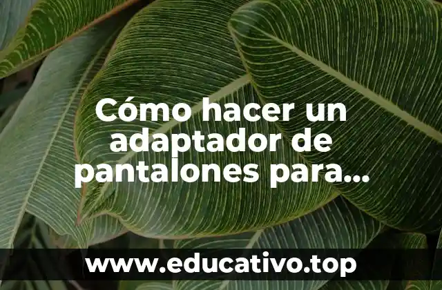 Cómo hacer un adaptador de pantalones para embarazadas