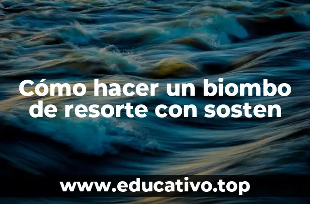 Cómo hacer un biombo de resorte con sosten