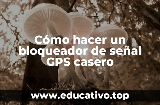 Cómo hacer un bloqueador de señal GPS casero