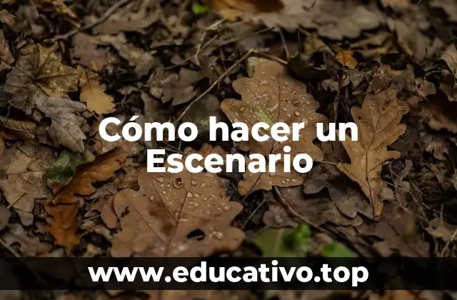 ¿Qué es un Escenario?