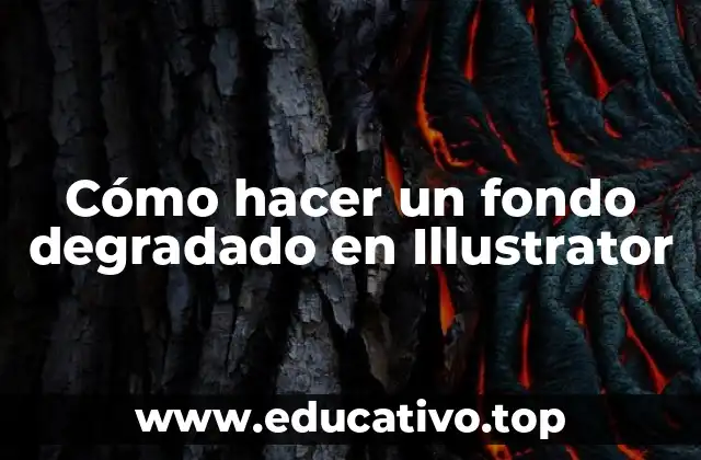 Cómo hacer un fondo degradado en Illustrator