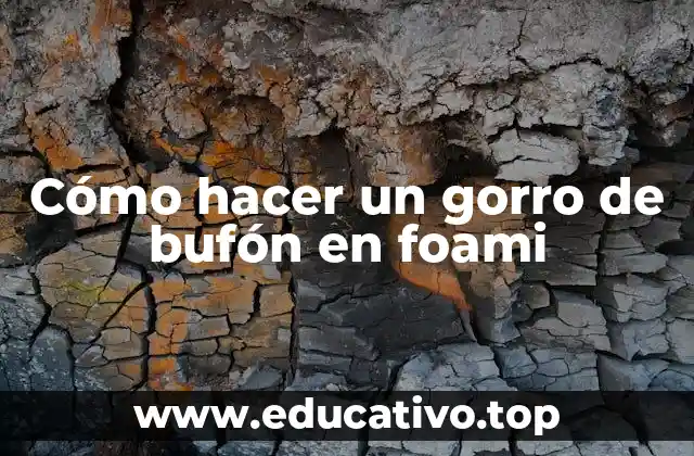 Cómo hacer un gorro de bufón en foami