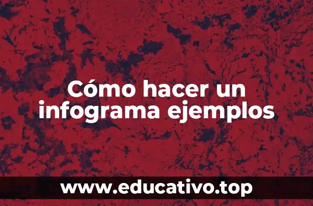 Cómo hacer un infograma ejemplos