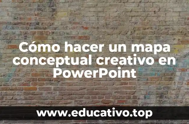 Cómo hacer un mapa conceptual creativo en PowerPoint
