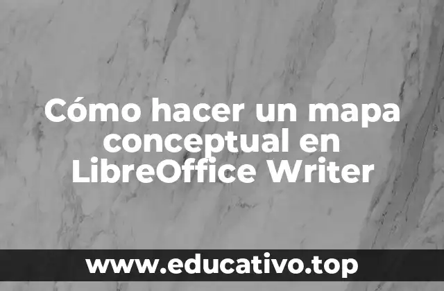 Cómo hacer un mapa conceptual en LibreOffice Writer