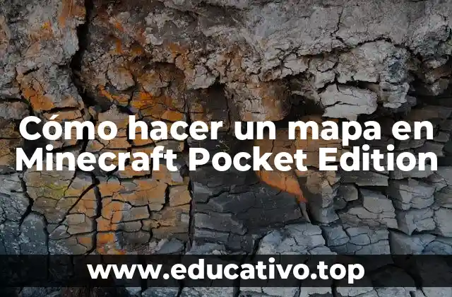 Cómo hacer un mapa en Minecraft Pocket Edition