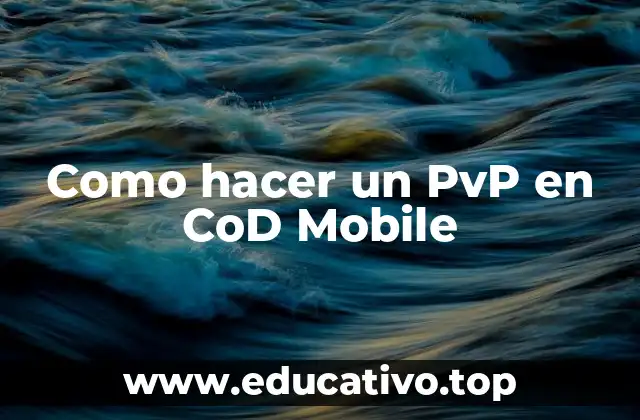 Como hacer un PvP en CoD Mobile