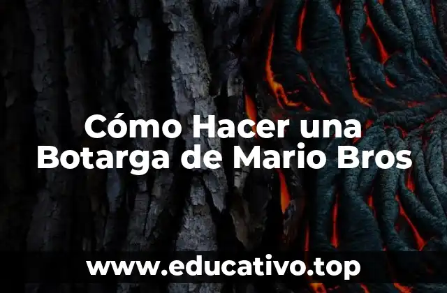 Cómo Hacer una Botarga de Mario Bros