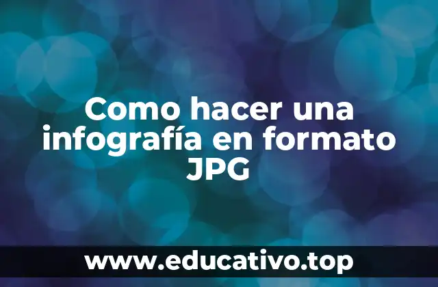 Como hacer una infografía en formato JPG