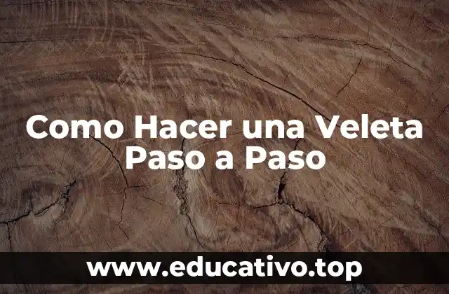 Como Hacer una Veleta Paso a Paso