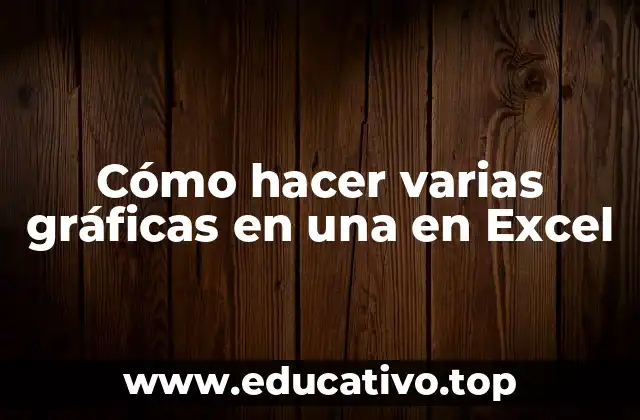 Cómo hacer varias gráficas en una en Excel