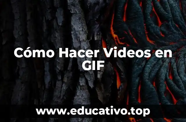 Cómo Hacer Videos en GIF