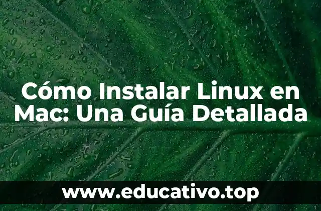 Cómo Instalar Linux en Mac: Una Guía Detallada