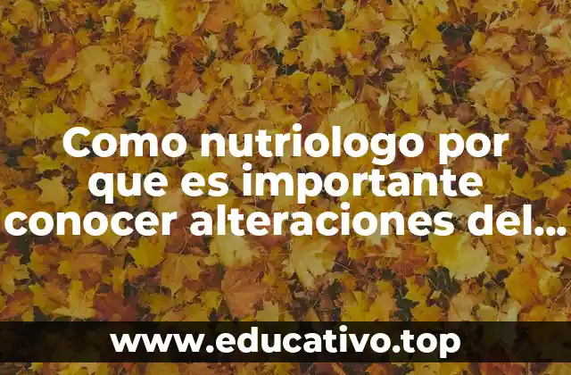 El papel de la nutrición en la salud renal