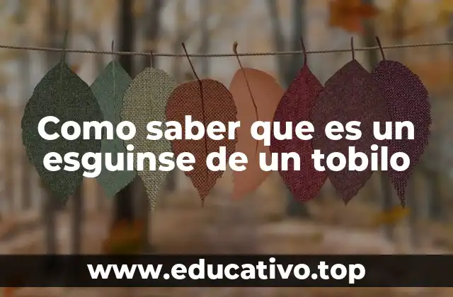 Diferencias entre una torcedura y un esguince de tobillo