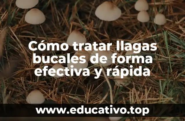 Cómo tratar llagas bucales de forma efectiva y rápida