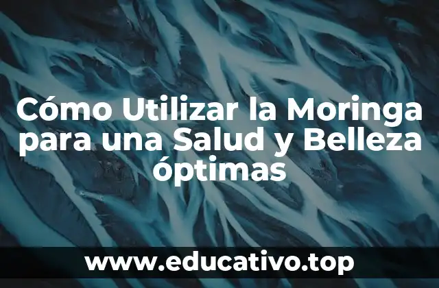 Cómo Utilizar la Moringa para una Salud y Belleza óptimas