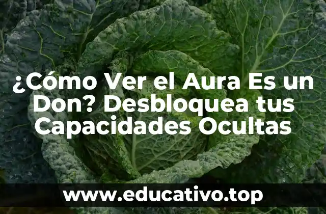 ¿Cómo Ver el Aura Es un Don? Desbloquea tus Capacidades Ocultas