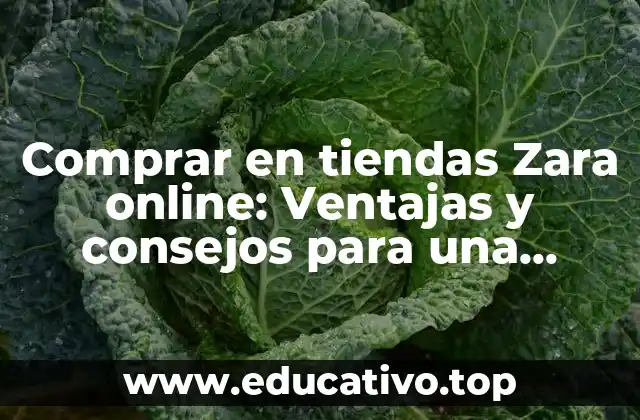 Comprar en tiendas Zara online: Ventajas y consejos para una experiencia de compra óptima