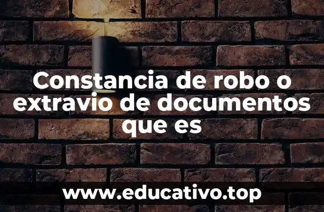 El papel de la constancia en el ámbito legal y administrativo
