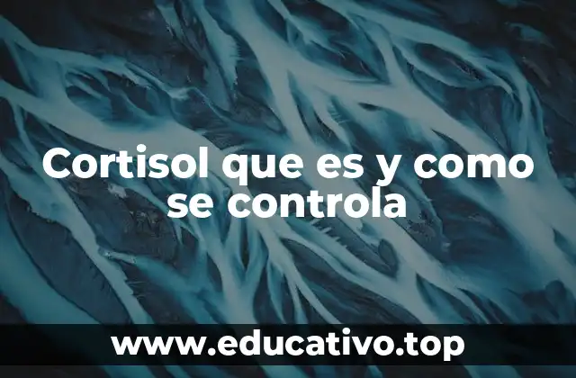 Cortisol que es y como se controla