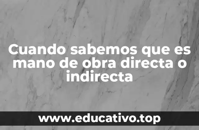 Clasificación laboral en el contexto empresarial