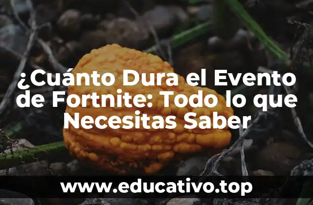 ¿Cuánto Dura el Evento de Fortnite: Todo lo que Necesitas Saber