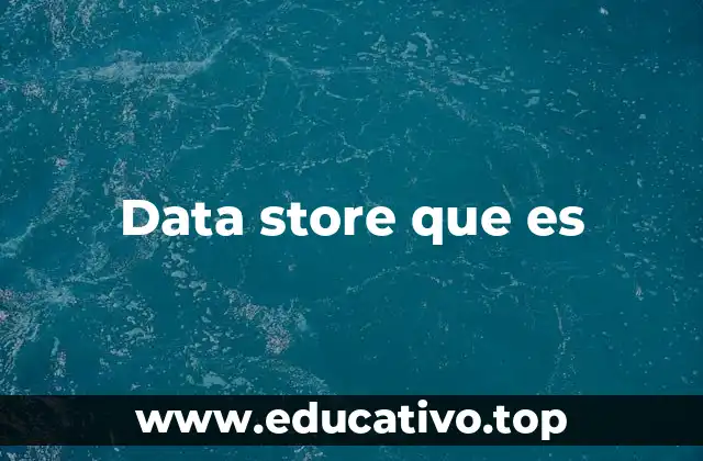 Data store que es