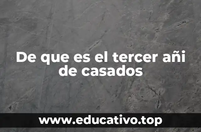 El tercer aniversario como hito emocional en la vida de una pareja
