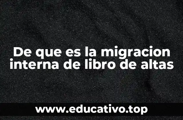 La importancia del seguimiento de movimientos internos en registros oficiales