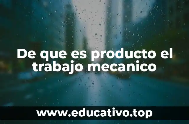 La relación entre fuerza, movimiento y energía
