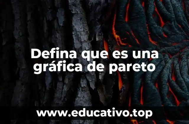 Defina que es una gráfica de pareto