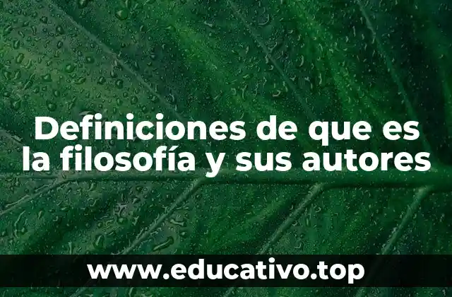 El origen del pensamiento filosófico